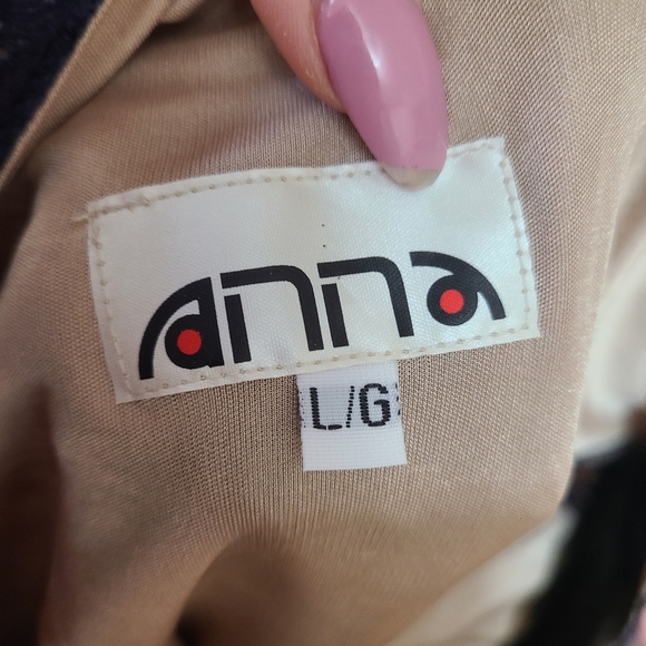 Coastal Grandm Large lace navy shift dress with stretch - Picture 6 of 11